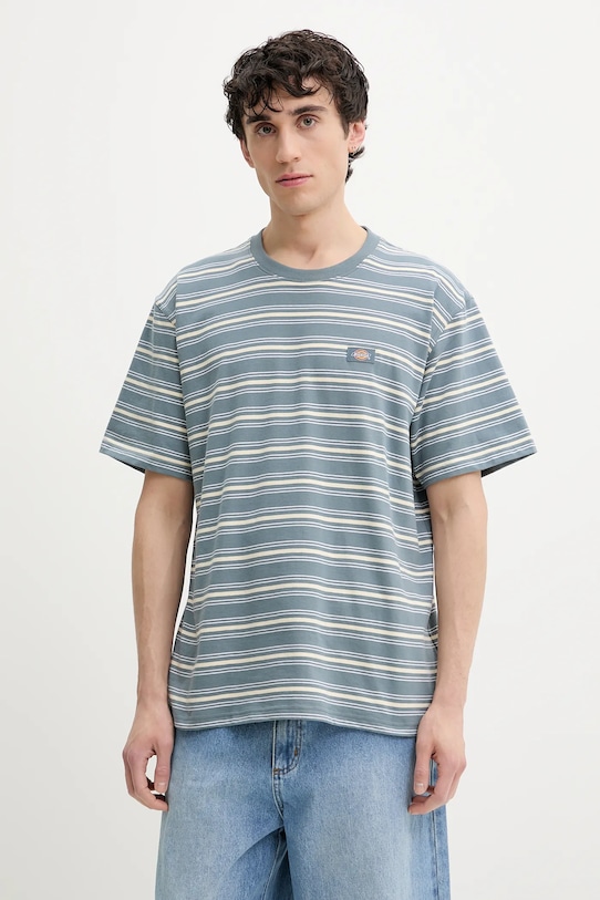 

Хлопковая футболка Dickies, серый