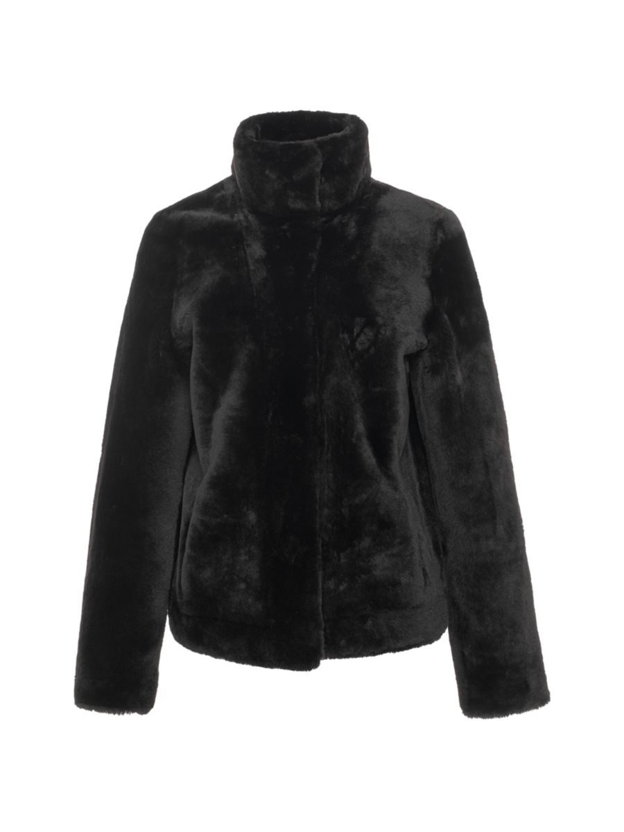 

Двусторонняя куртка из овчины с цветными блоками Made For Generations WOLFIE FURS, цвет True Black, Черный, Двусторонняя куртка из овчины с цветными блоками Made For Generations WOLFIE FURS, цвет True Black