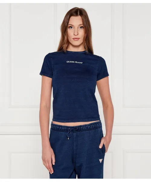 

Футболка Slim fit Guess Jeans, синий