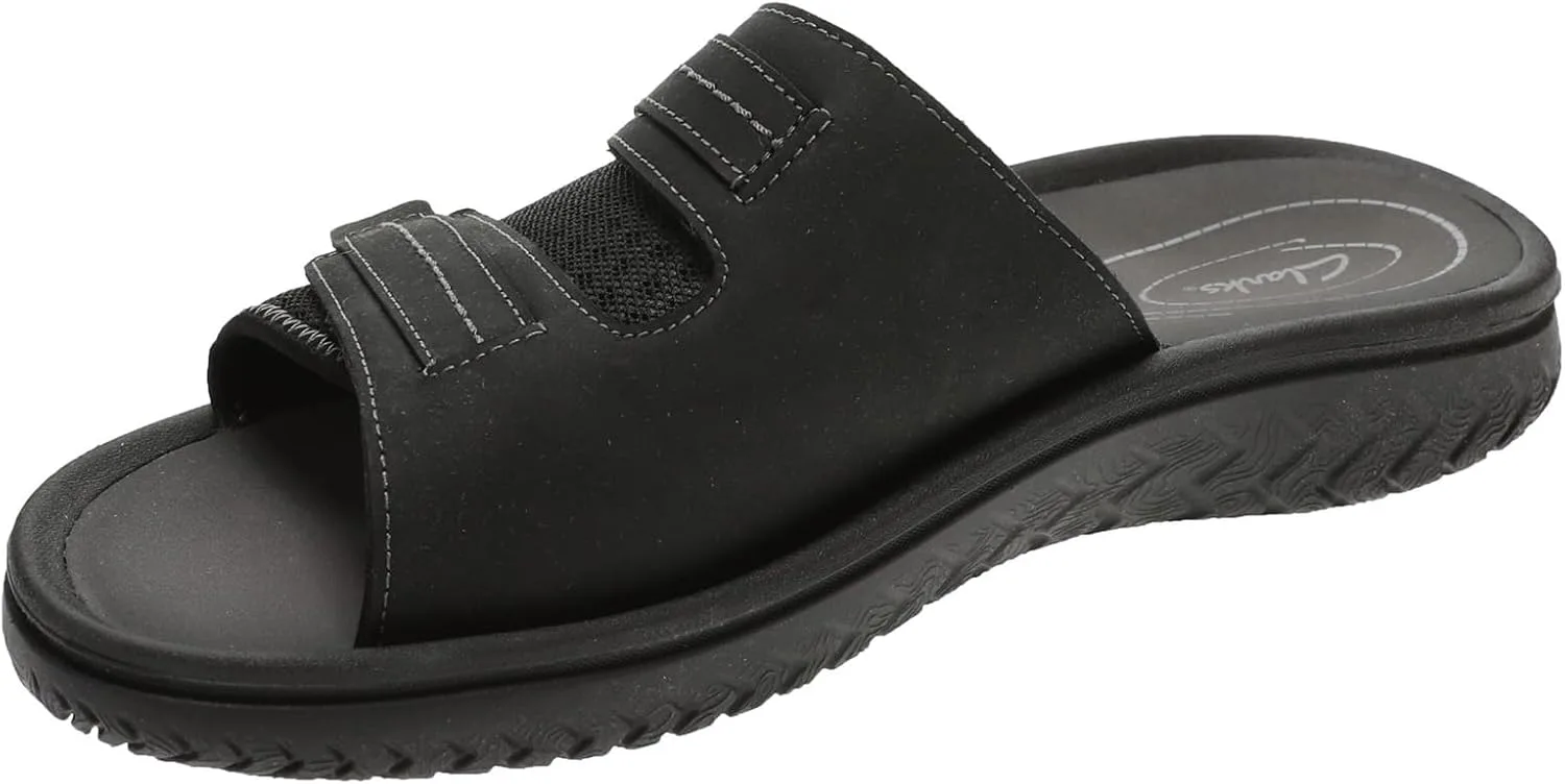 Мужские сандалии Clarks Wesley Easy, черный — фото 4
