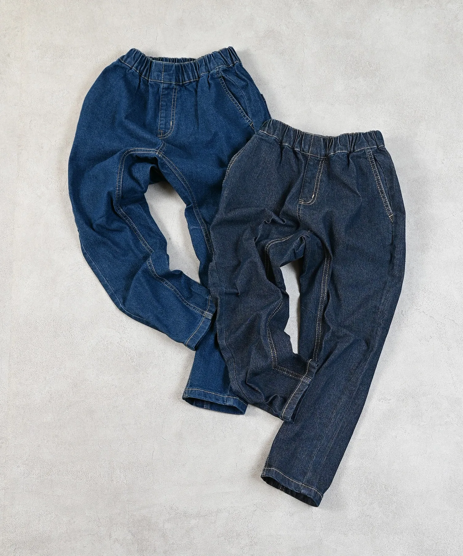 Детские брюки-карго MARKEY'S Tapered Denim тёмно-синие — фото 2
