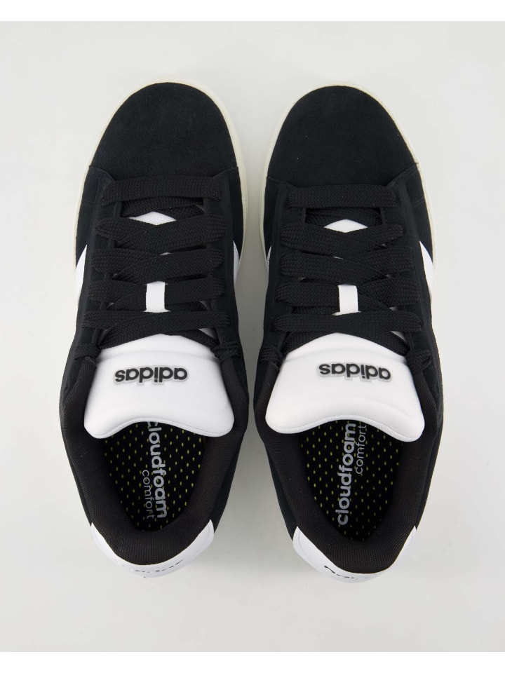 Кроссовки на шнуровке adidas, черный — фото 4