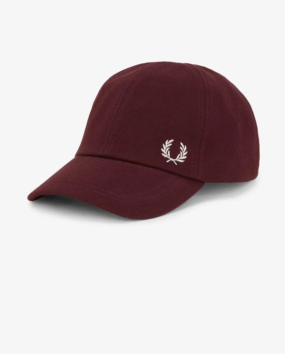 

Регулируемая однотонная мужская кепка Fred Perry, гранатовый