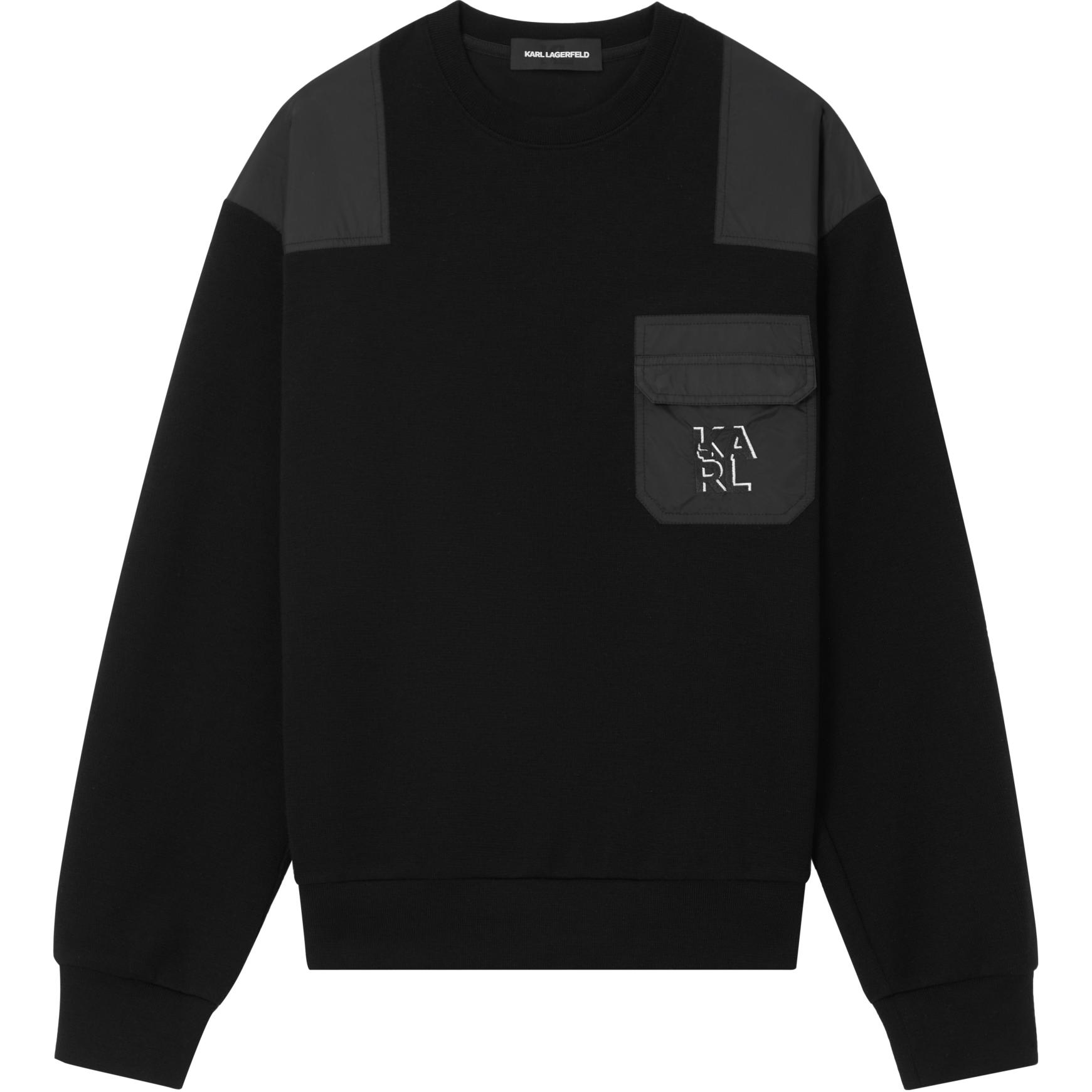 

KARL LAGERFELD / Karl Lagerfeld Jeans Толстовка KARL LAGERFELD мужская черная