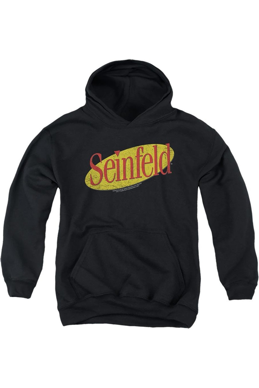 

Толстовка с капюшоном Seinfeld с логотипом Gildan, черный