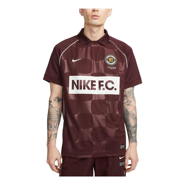 

Спортивная футболка fc dri-fit wc jersey 'burgundy' Nike, бургундия