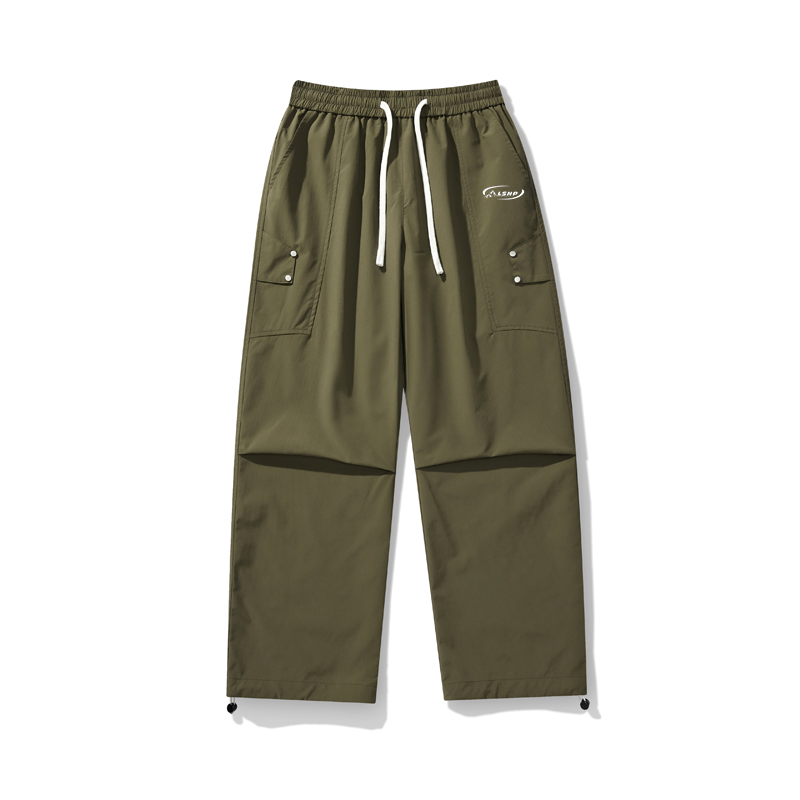 

Повседневные брюки Unisex Moderate Straight Fit LISENPOK, army зеленый