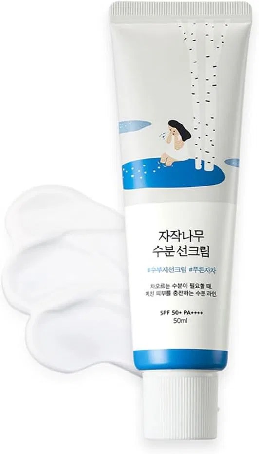 Солнцезащитный крем Sunscreen SPF 50+ PA+++ Round Lab 50 мл, увлажняющий
