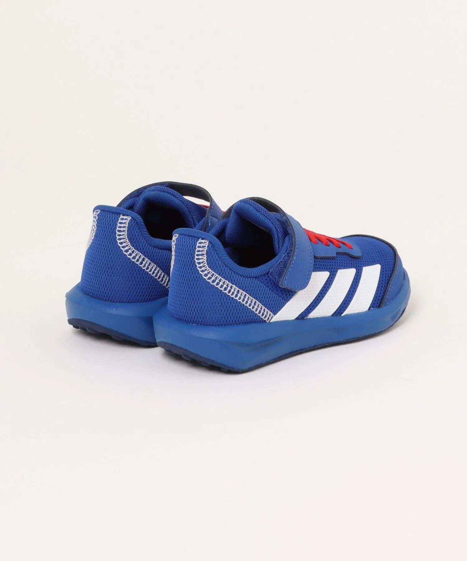 Детские кроссовки adidas FAITO EL K лёгкие, с липучками, синие — фото 2