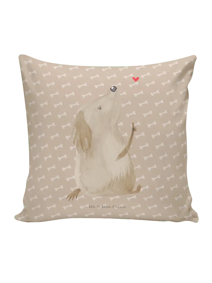 

Подушка Mr & Mrs Panda 40x40 Hund Liebe, цвет hundeglück