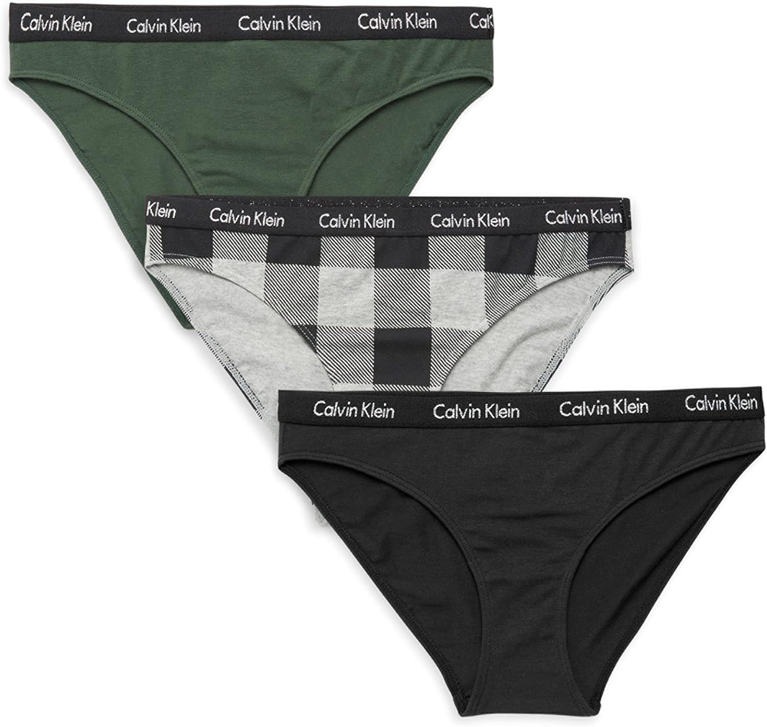 

Женские трусики-бикини Calvin Klein, 3 шт., B(Qp2384-345)/G