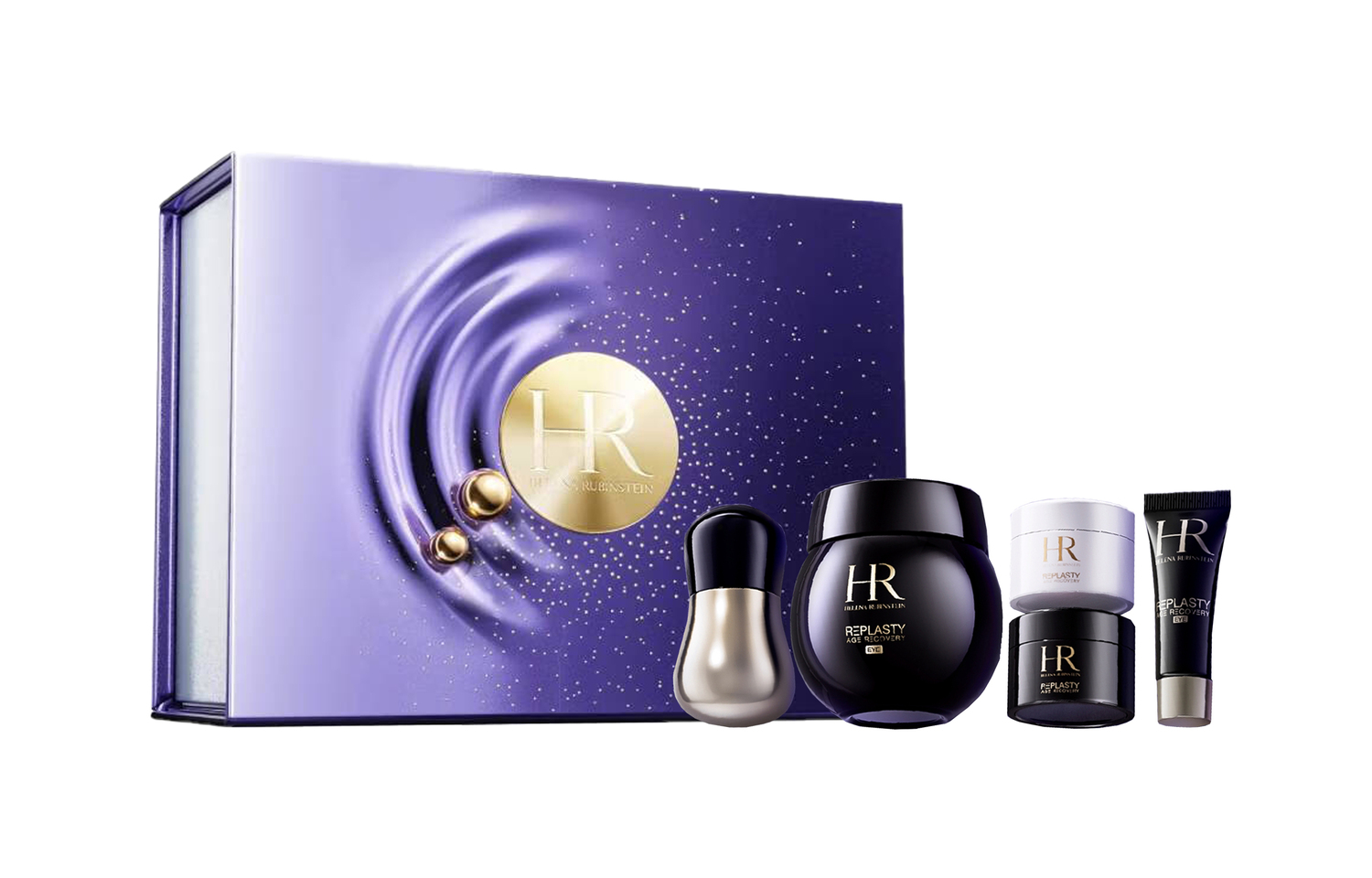 HELENA RUBINSTEIN Черный крем для век с повязками набор средств для ухода успокаивающий, подтягивающий, восстанавливающий, увлажняющий подарок для девушки — фото 2