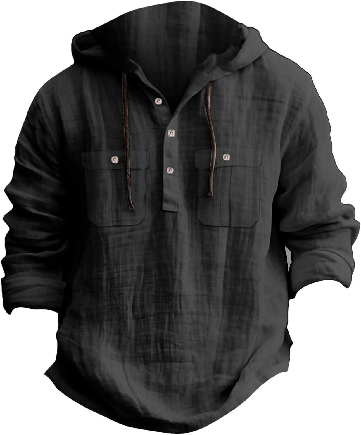 

Мужская легкая худи с капюшоном, свободный пуловер