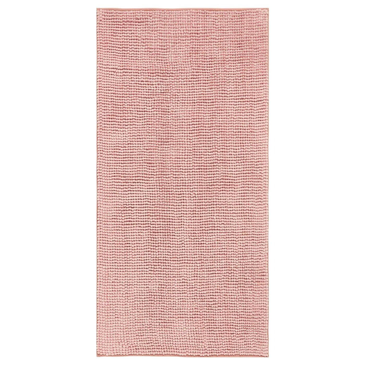 

Коврик для ванной, светло-розовый, 60х120 см, TOFTBO IKEA
