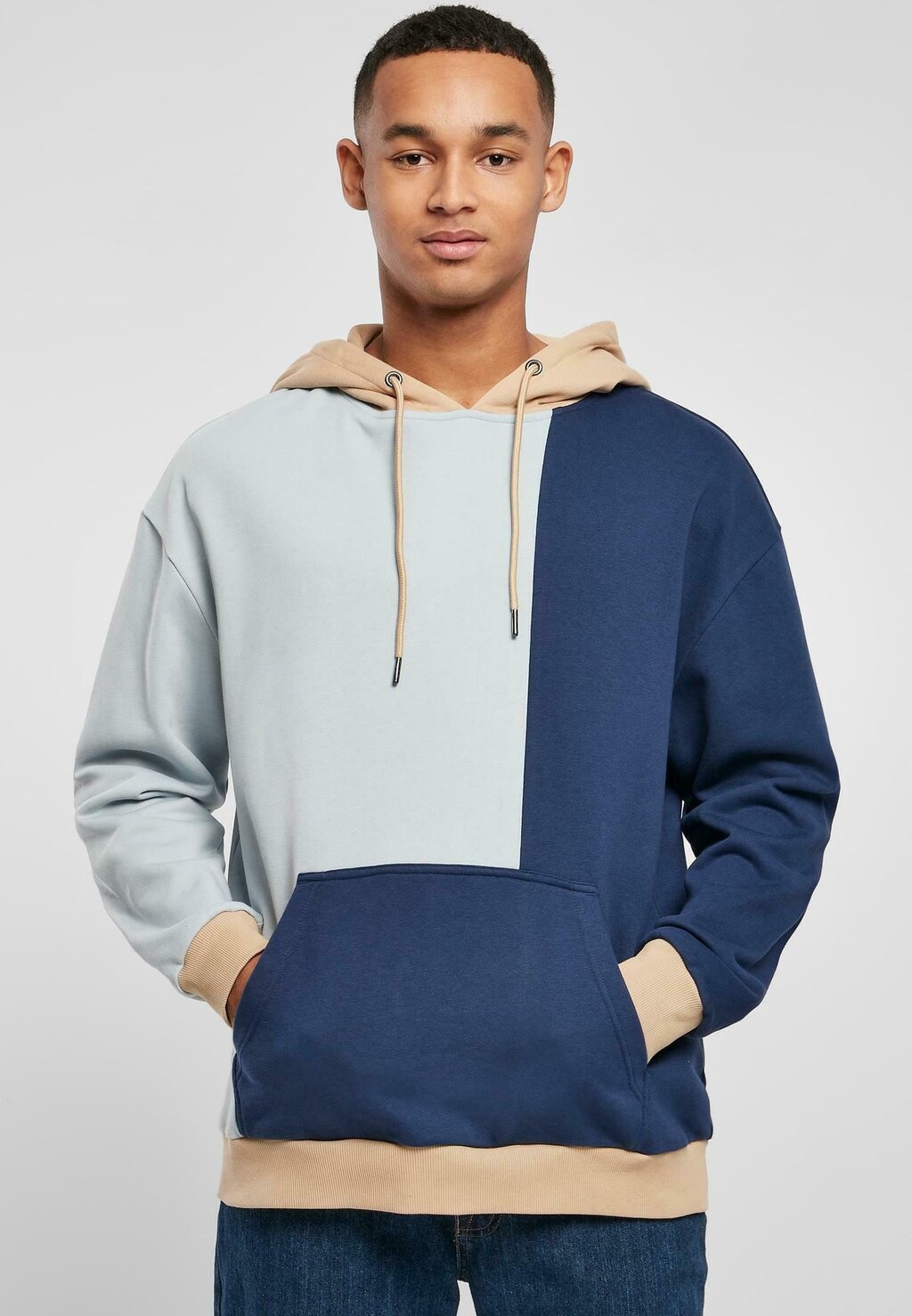 

Толстовка OVERSIZED Urban Classics, темно-синий летний синий