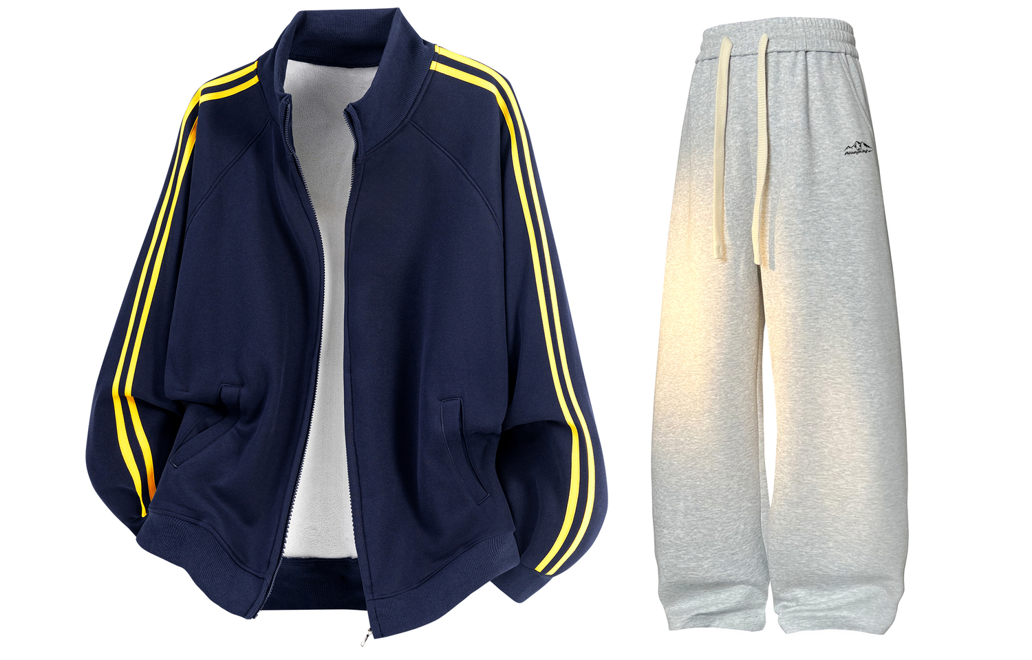 

WARRIOR Куртка женская коллекции "Верхом на ветру", Navy Blue+White Heather Gray