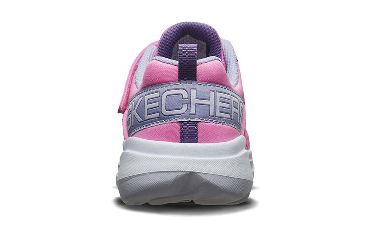 Детские кроссовки серии GO RUN GS Low-top розового/фиолетового цвета Skechers — фото 4