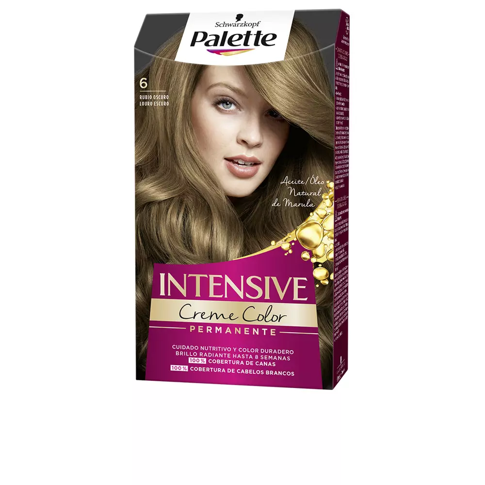 

Краска для волос Palette intensive tinte Palette, цвет 6-rubio oscuro, 1 шт.