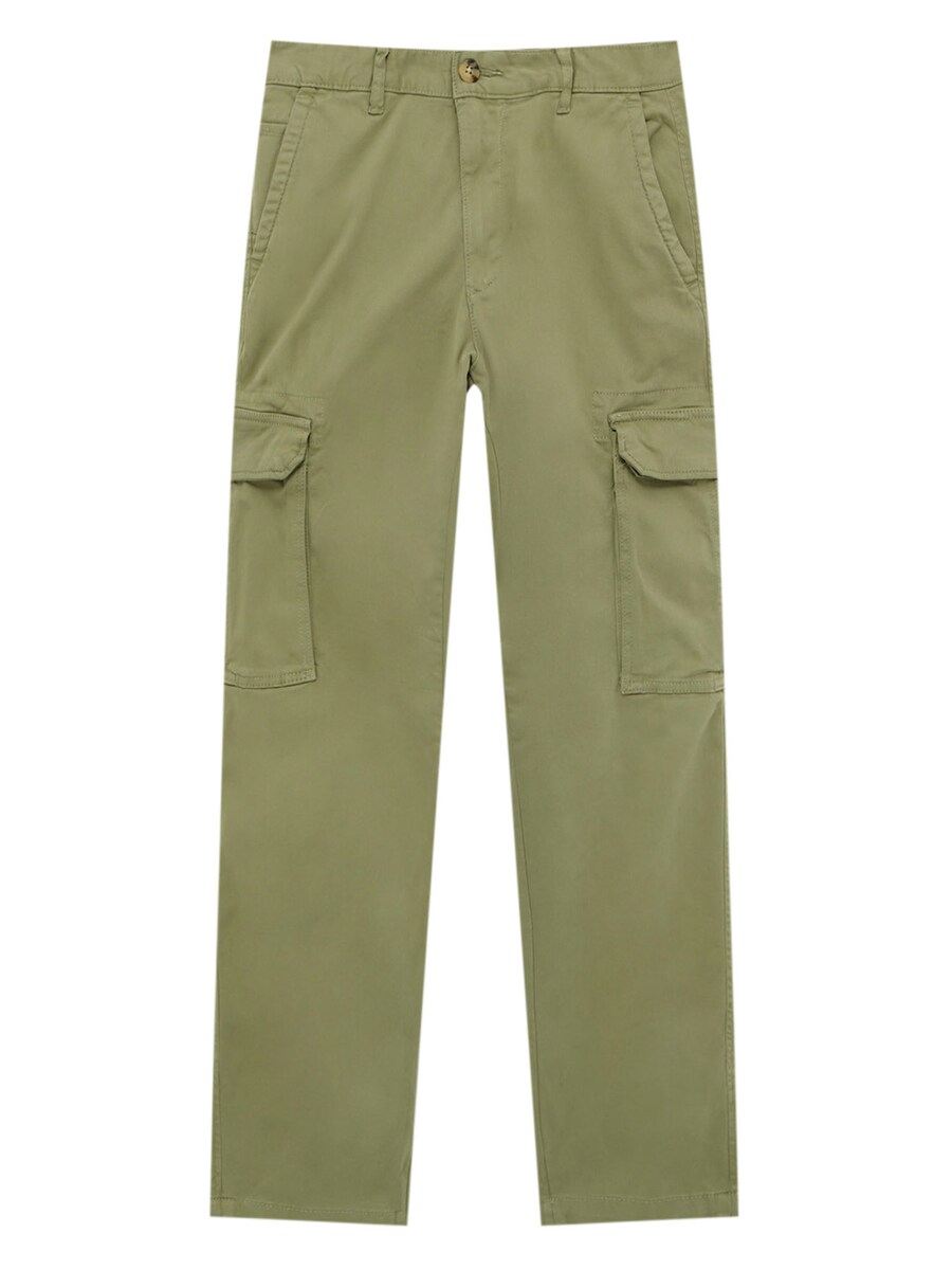 

Брюки Pull&Bear Tapered Cargo Pants, хаки