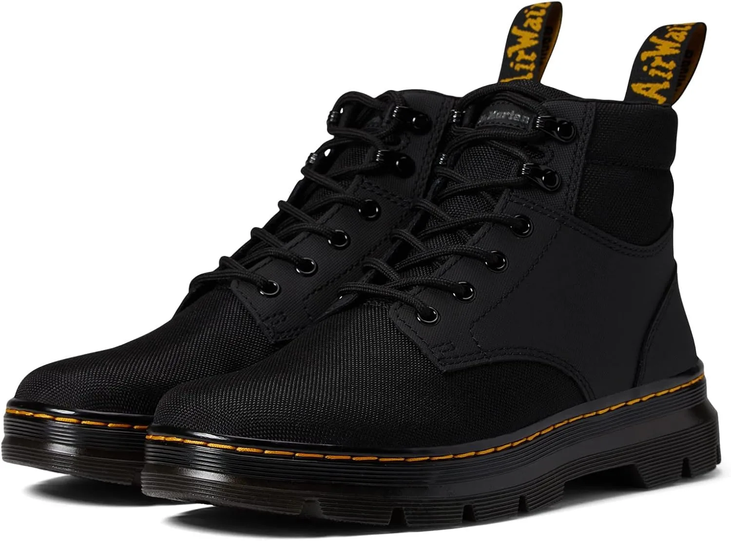 Ботинки Botinki Dr. Martens унисекс на шнуровке, черные