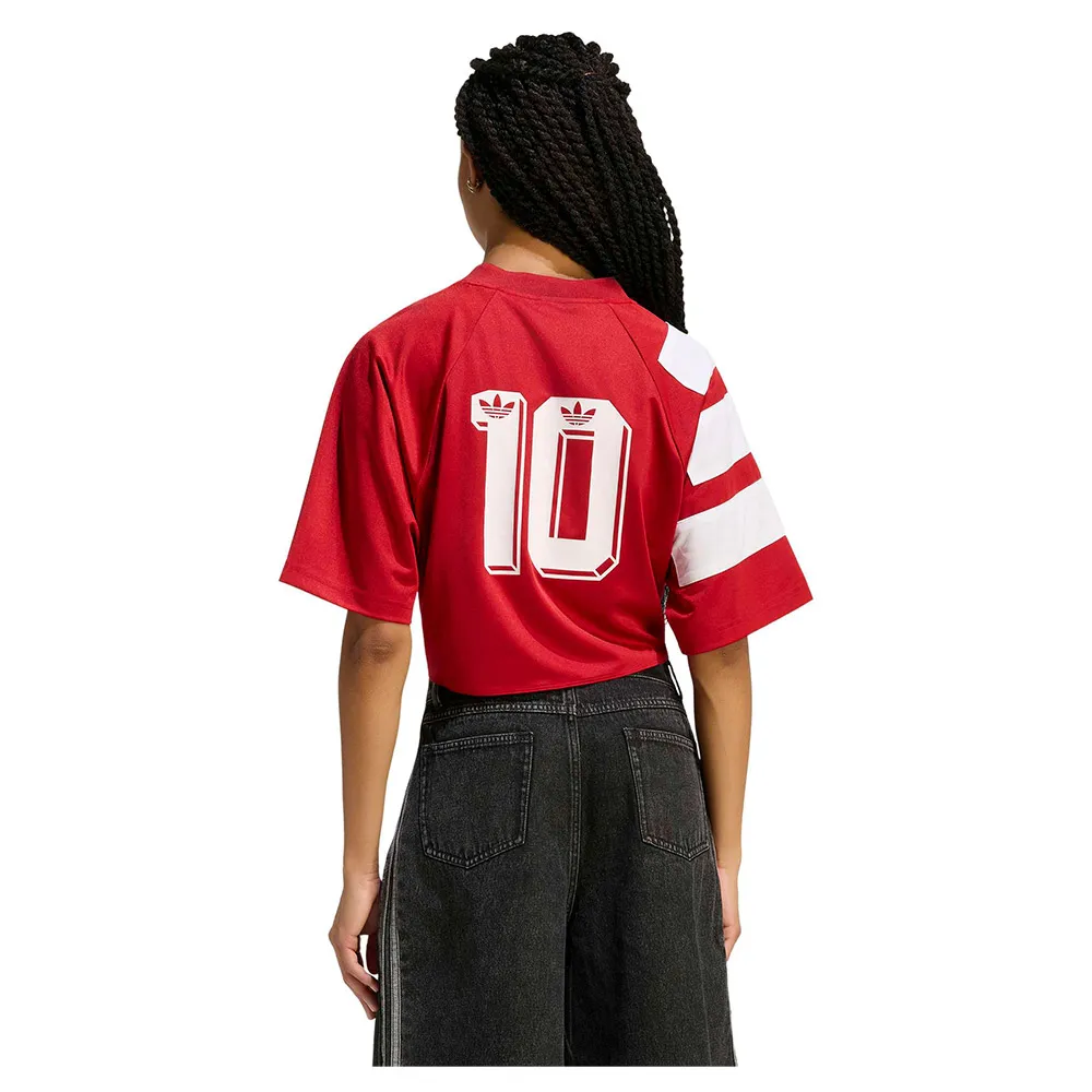 Футболка с коротким рукавом adidas Originals Chile Reconstructed Bringback, красный — фото 2