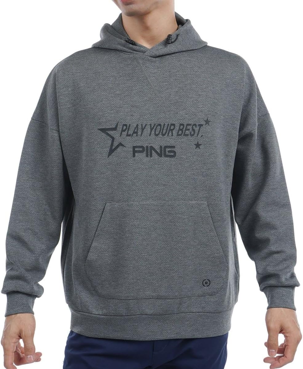 

Мужская толстовка Ping (с логотипом бренда) / Гольф / 621-4262801, серый