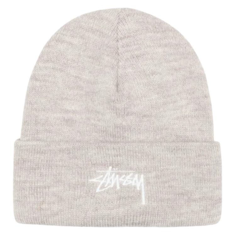 

Stussy Манжетная шапка бини, Pink Gray