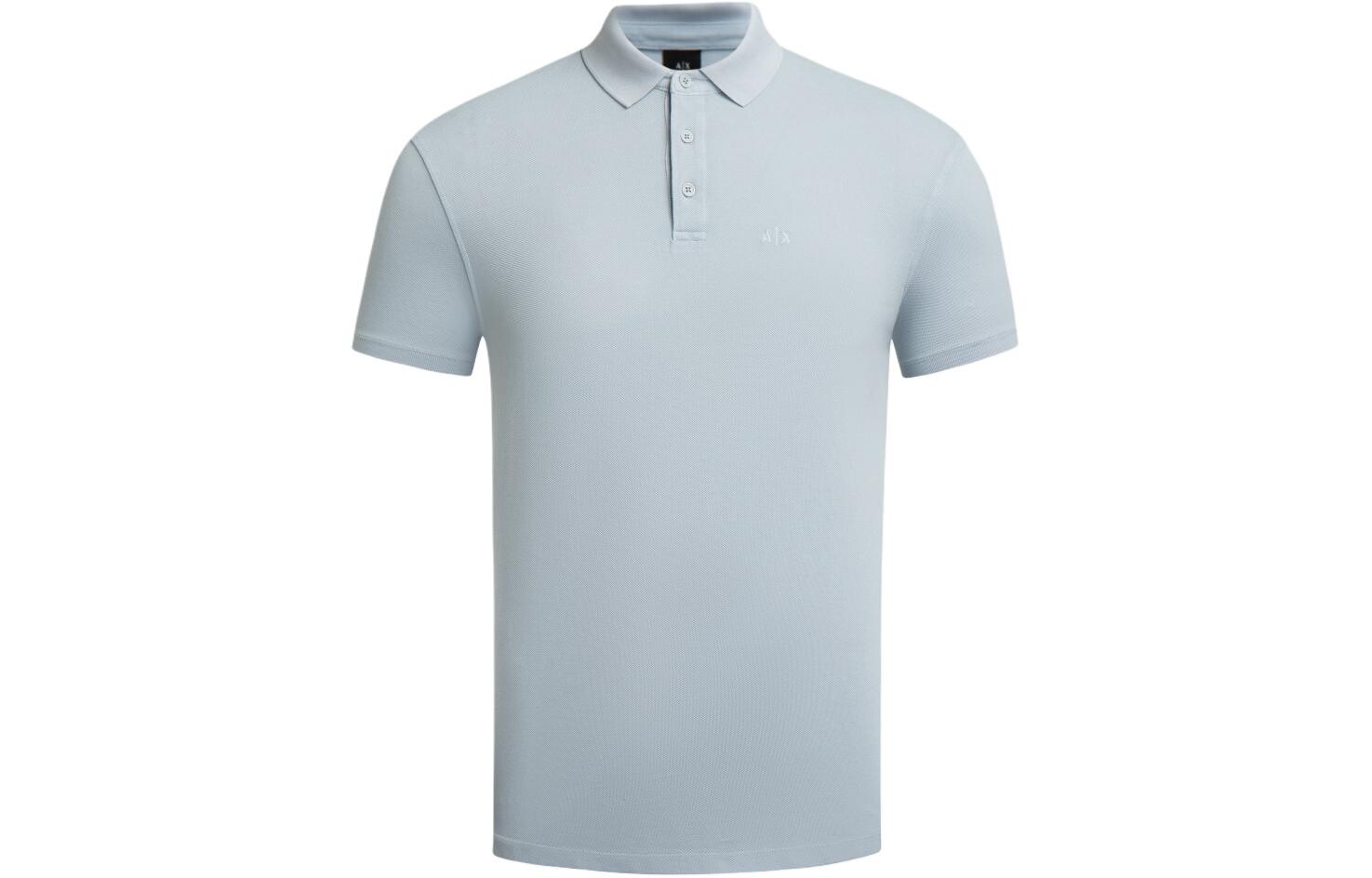 

Рубашка поло мужская серая/синяя Armani Exchange, серый/синий