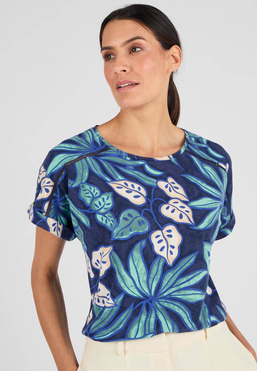 

Футболка Damart TROPICAL CLIMATYL , Navy Tropical/Blue