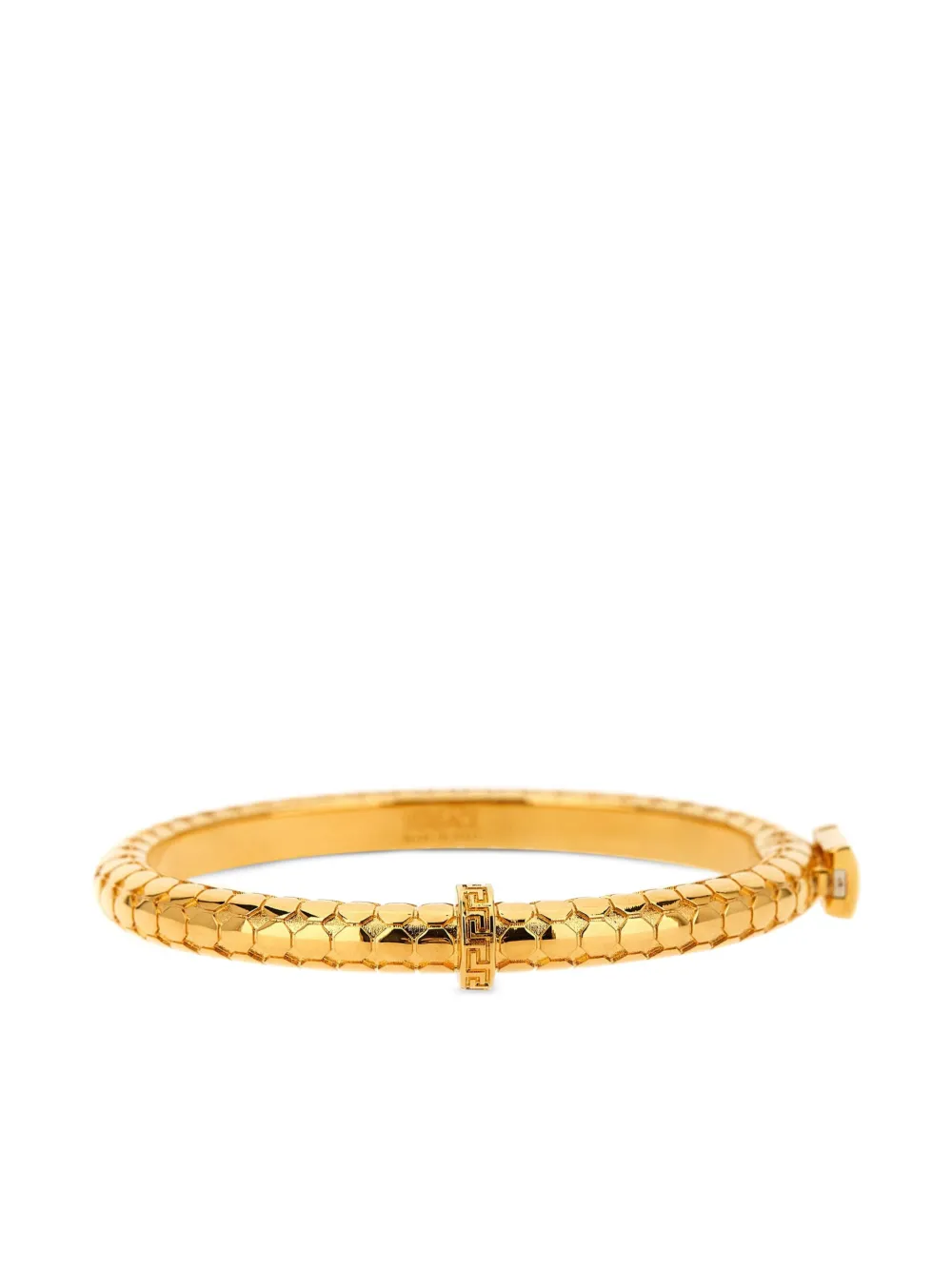 

Браслет с гравировкой Greca VERSACE, золотой