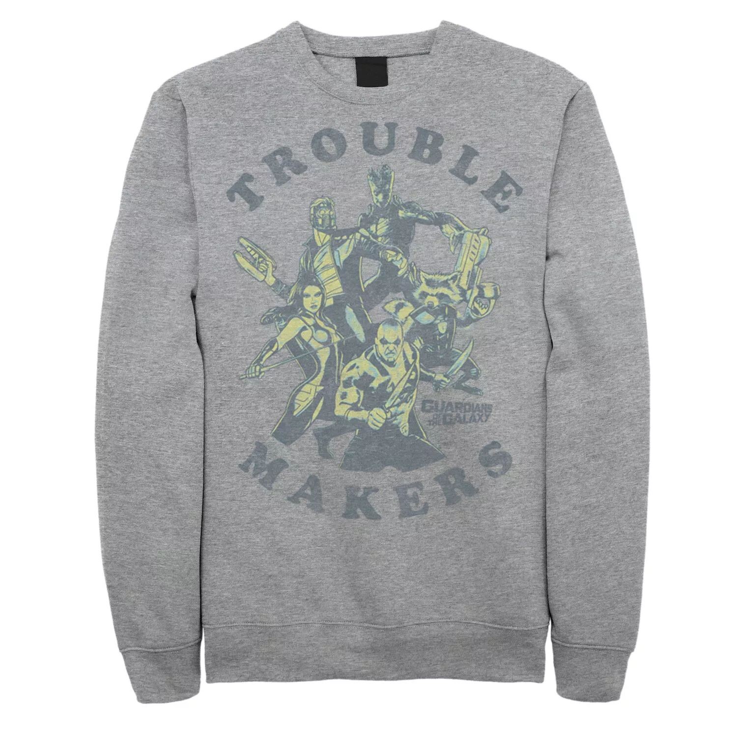 

Мужской свитшот Guardians Of The Galaxy Trouble Makers Marvel