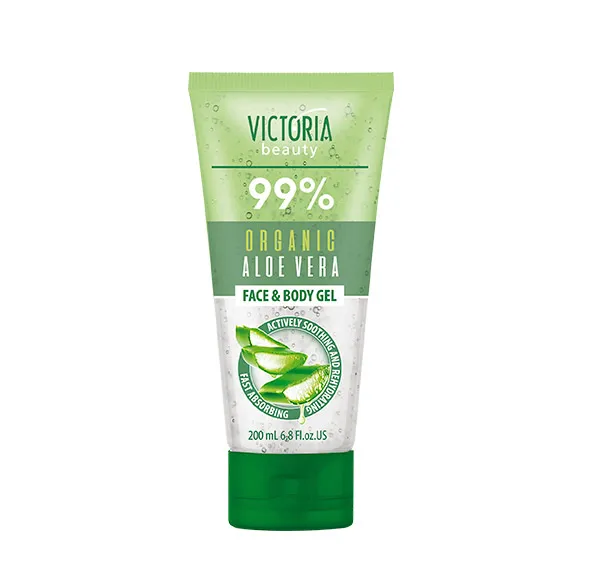 

Увлажняющий гель для лица и тела 99% Organic Aloe Vera Victoria Beauty, 200 ml