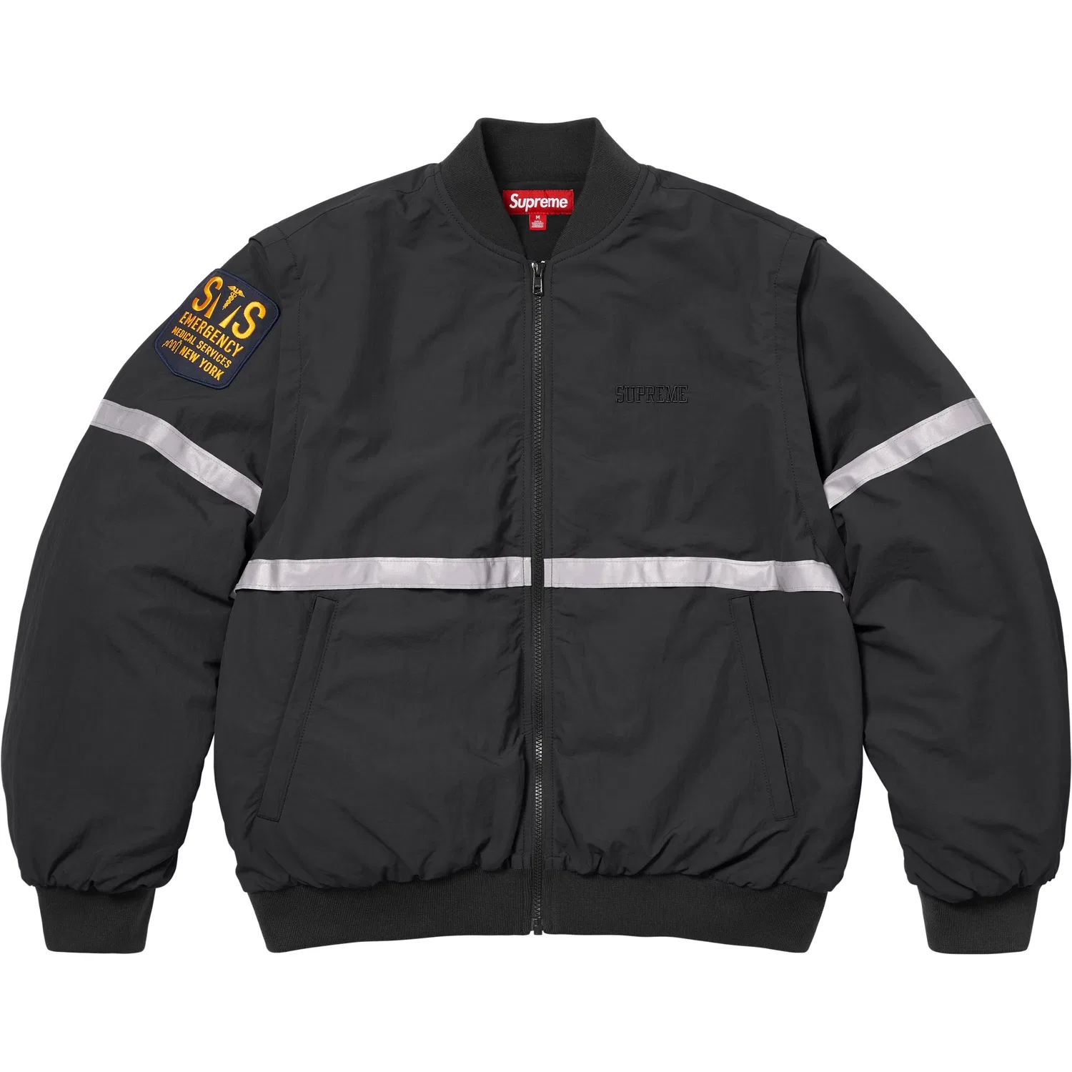 Куртка с отстегивающимися рукавами и светоотражающей полосой SS26 WEEK5 Unisex Supreme, Marine Blue/Navy — фото 3