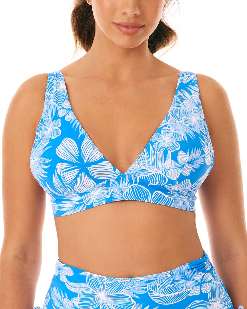 

Топ бикини Skinny Dippers Kaanapali Smoothie, синий