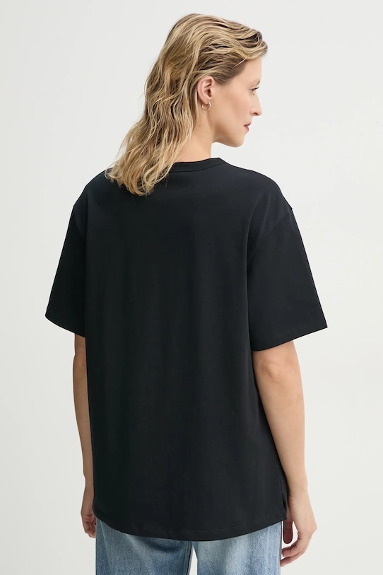 Хлопковая футболка Tabor Tee Levi'S, черный — фото 3