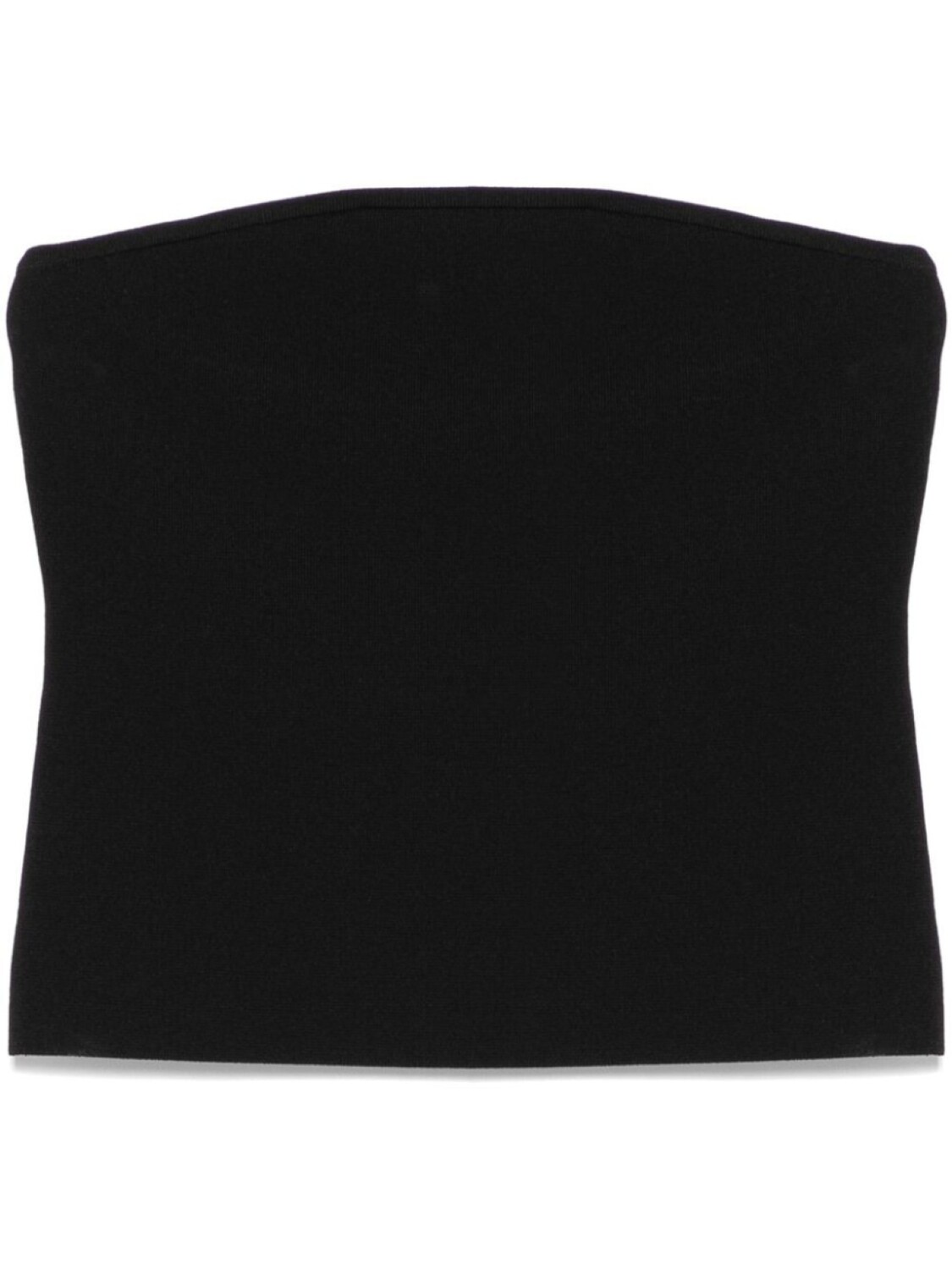 

Укороченный топ без бретелей Matteau, черный