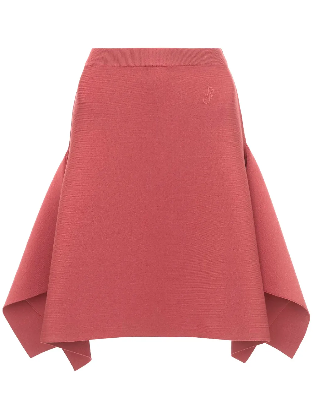 

Юбка А-силуэта с асимметричным подолом JW ANDERSON, розовый