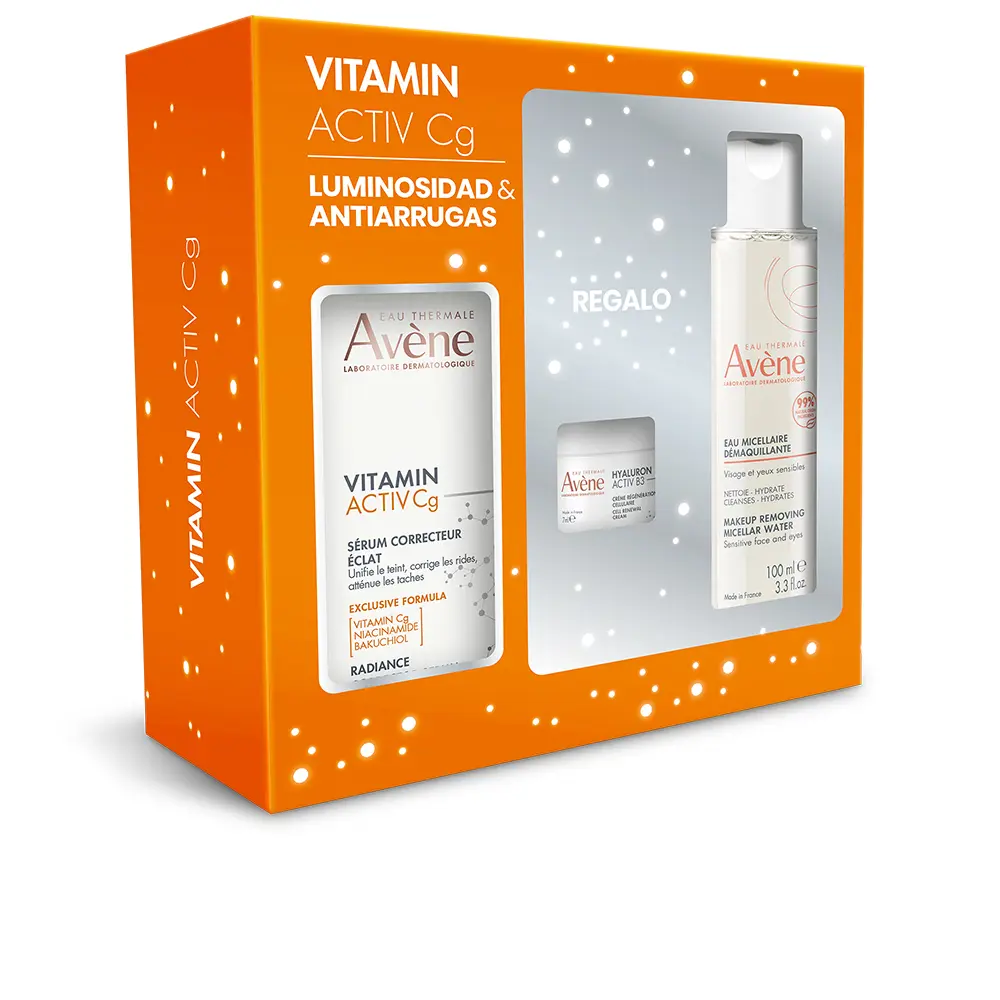 

Крем для лица Vitamin activ cg sérum + micelar + crema estuche Avène, 3 шт.