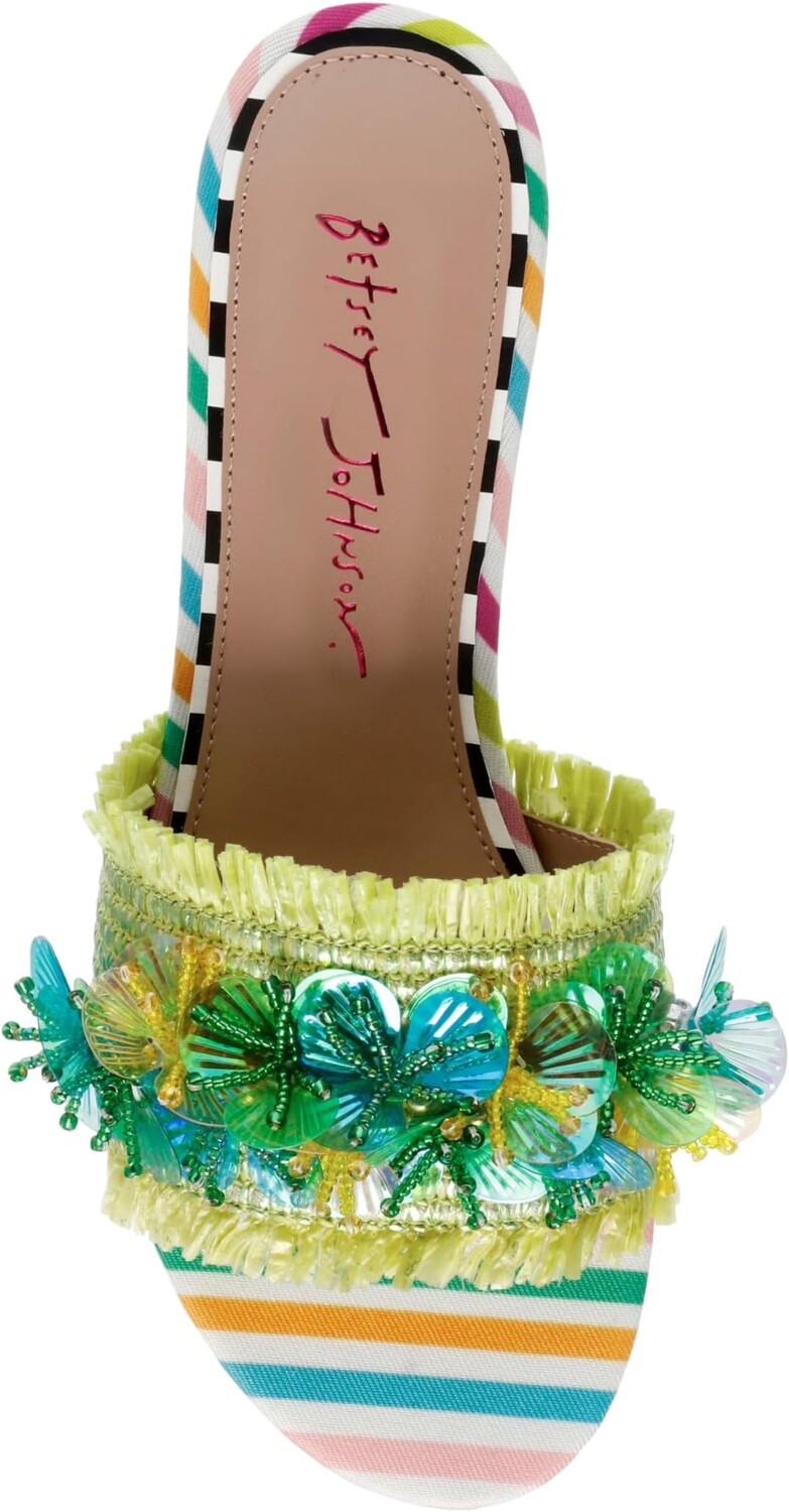 Туфли Blue by Betsey Johnson Peyten, цвет Green Multi