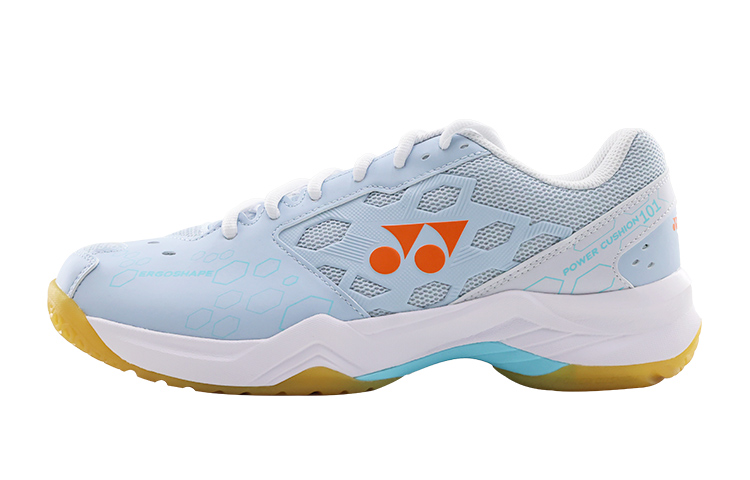 

YONEX Мужские и женские сине-голубые бадминтонные кроссовки Power Cushion с амортизацией, износостойкие, дышащие, с низким верхом, цвет Light Blue