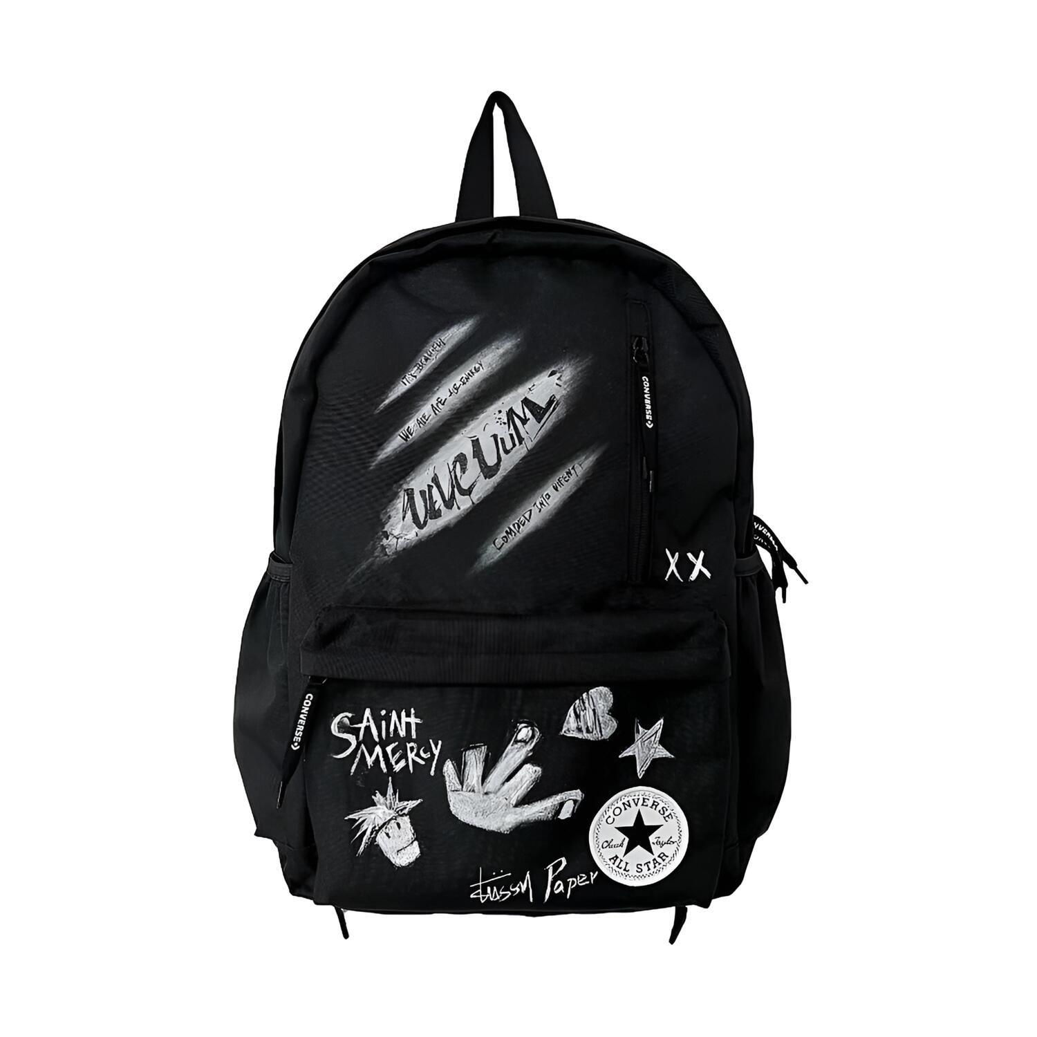 

Converse Городской рюкзак средний унисекс черно-белый, Black