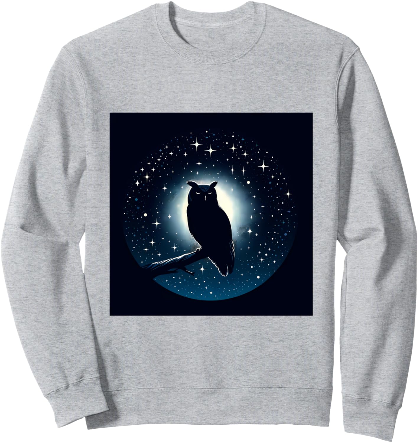 

Толстовка древнегреческая сова, яркая птица, гик, бохо, природа Owl Gifts And Shirts, серый