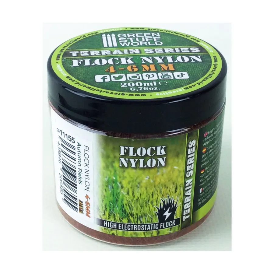 

Осенние поля, Terrain - Flock Nylon - 4-6mm (Green Stuff World)