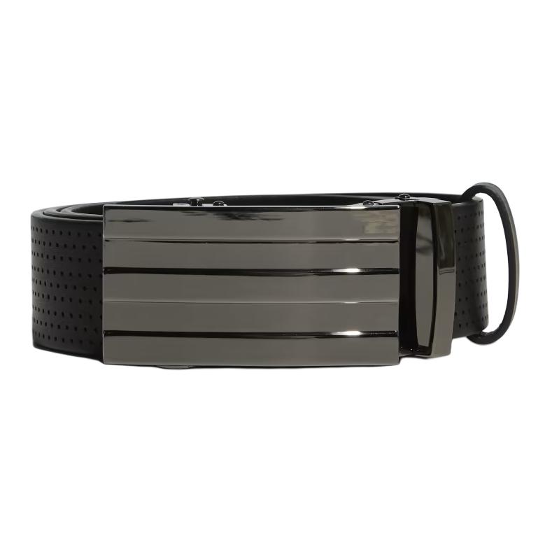 

Adidas Кожаный мужской ремень черный 3.75 см, Black