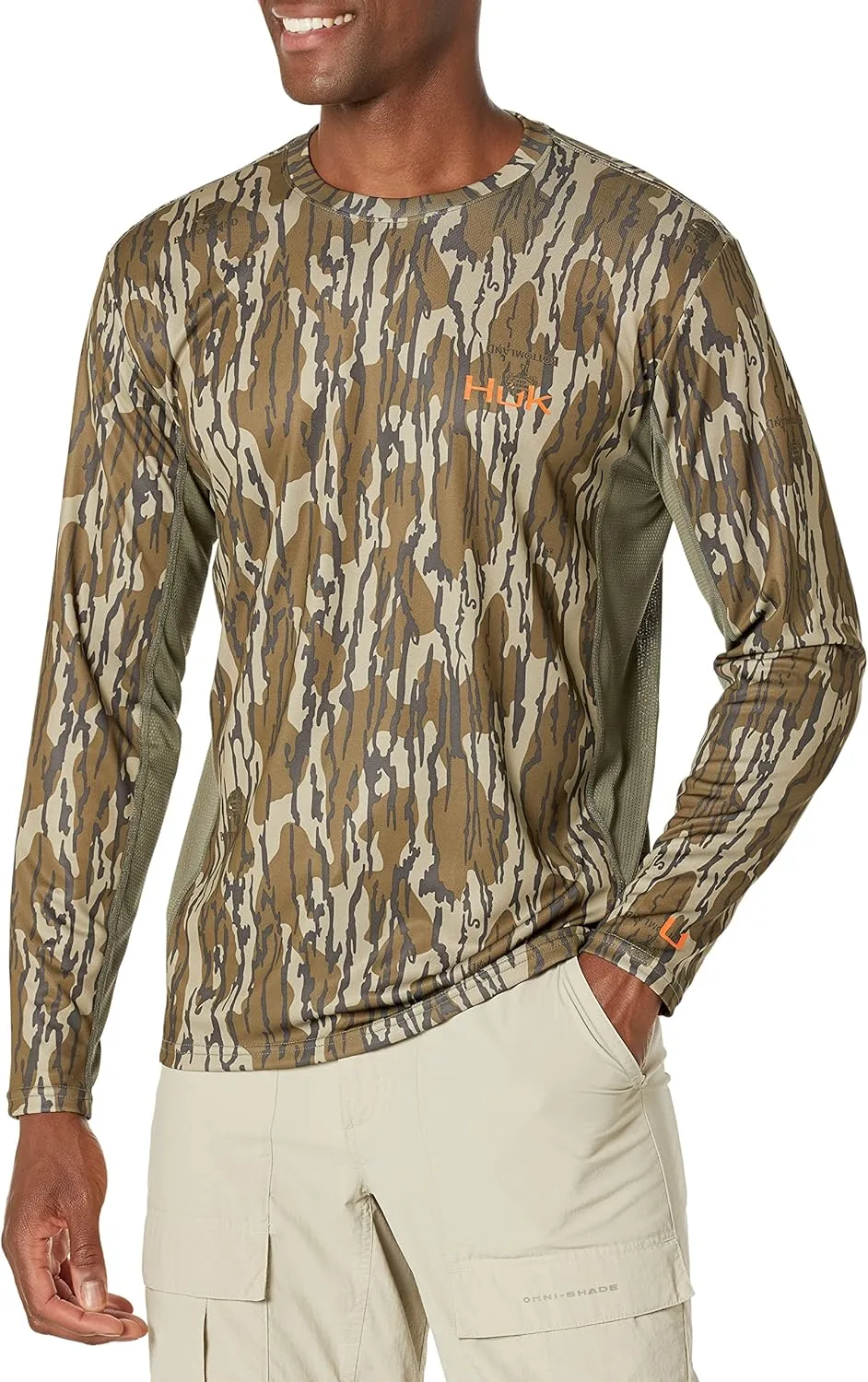

Мужская футболка HUK Icon X Camo с длинным рукавом
