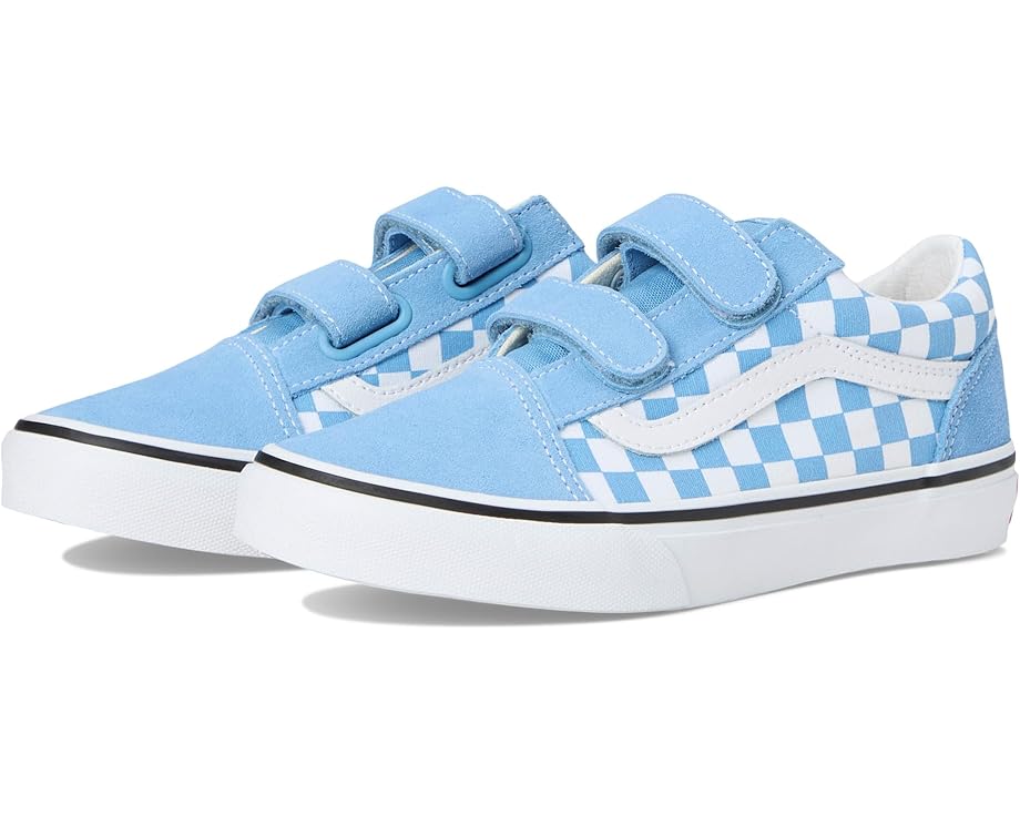 

Кроссовки Vans Kids Old Skool V, цвет Color Theory Checkerboard Heritage Blue