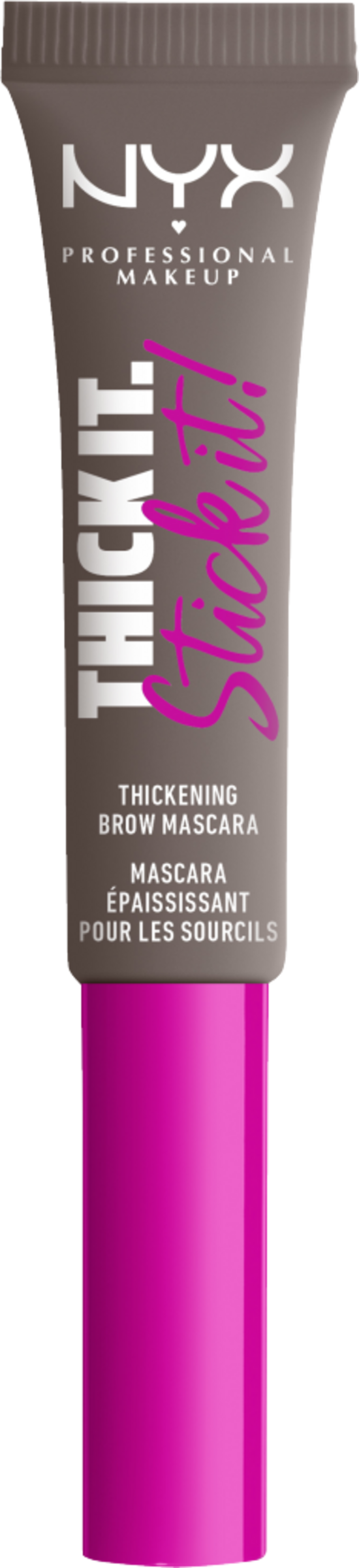 

Гель для бровей NYX Professional MakeUp Thick it. Stick it! Brow Mascara 05 Cool Ash Brown