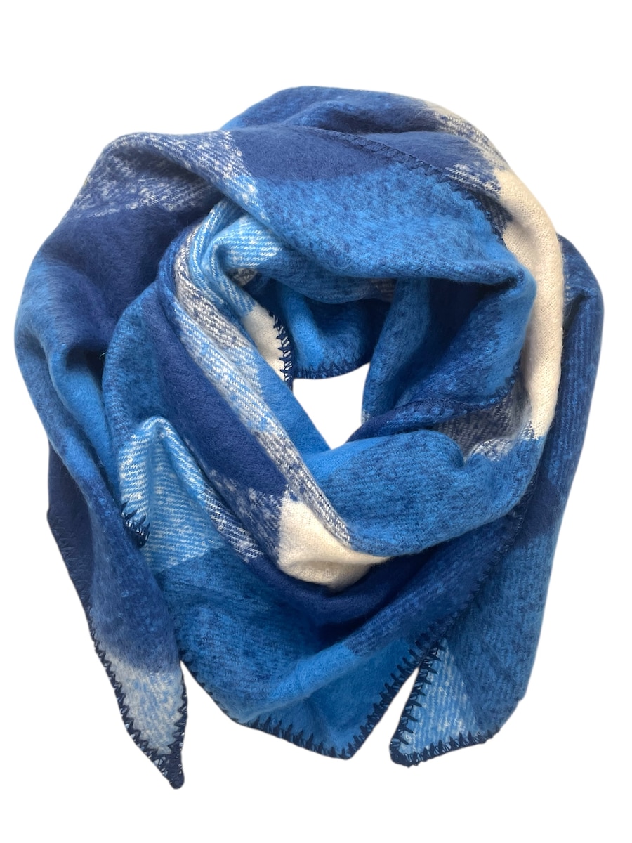 

Большой шарф Kumixi Dreiecksschal, лазурный