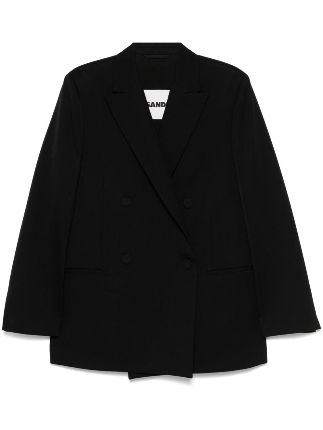 

Jil Sander шерстяной пиджак, черный