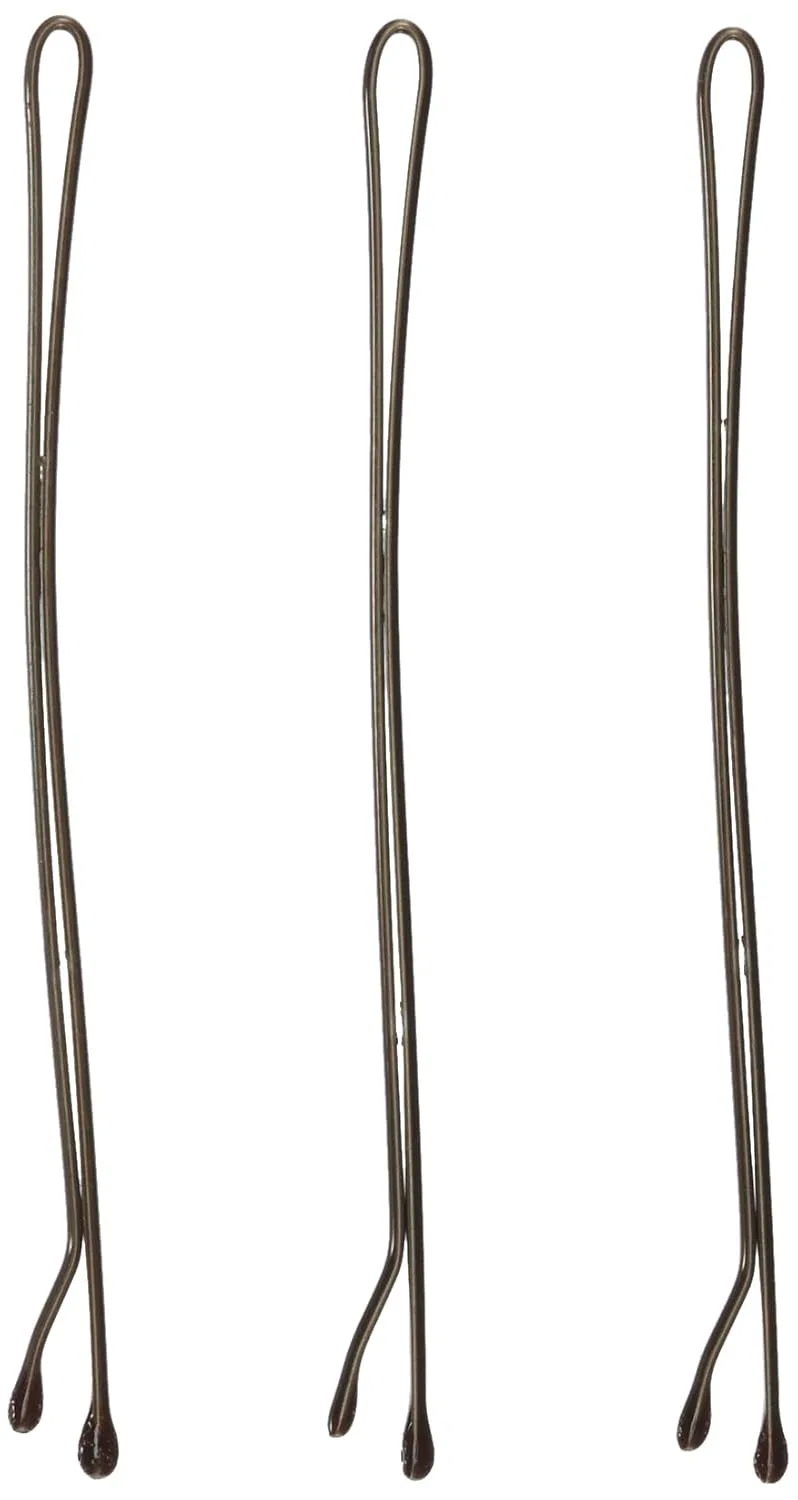 Заколки для волос Efalock Chevalier, 7 см, черные, 380 шт. Efalock, Brown — фото 3